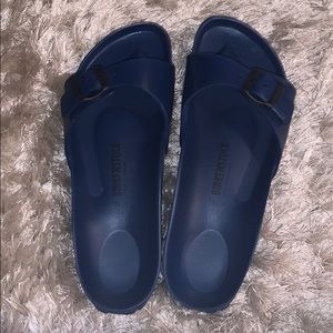 Blue Birkenstocks